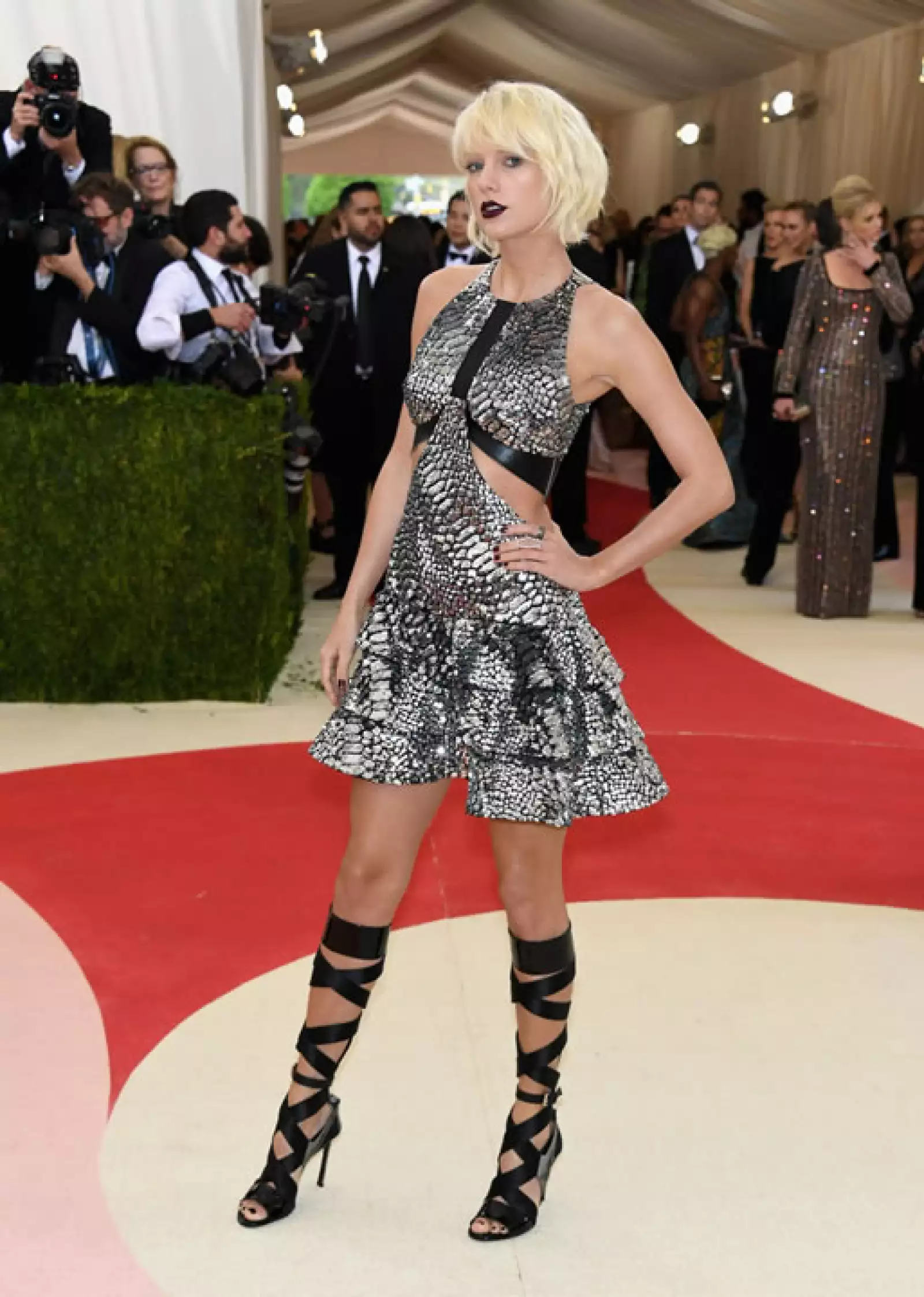 Taylor Swift en Louis Vuitton.