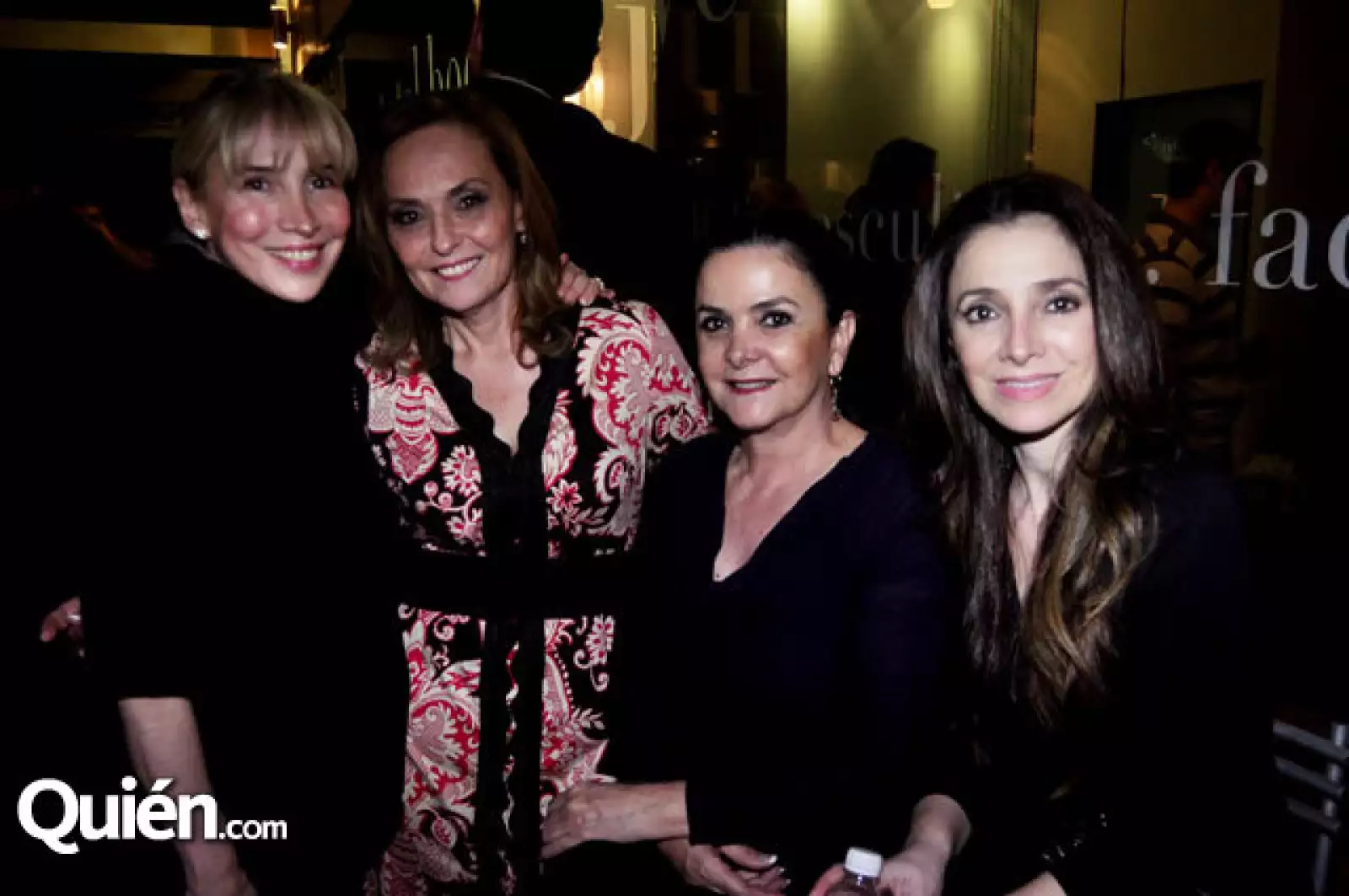 Marissa de Rubio, María del Carmen Garza de Díaz, Lety Cueva y Myrna de González