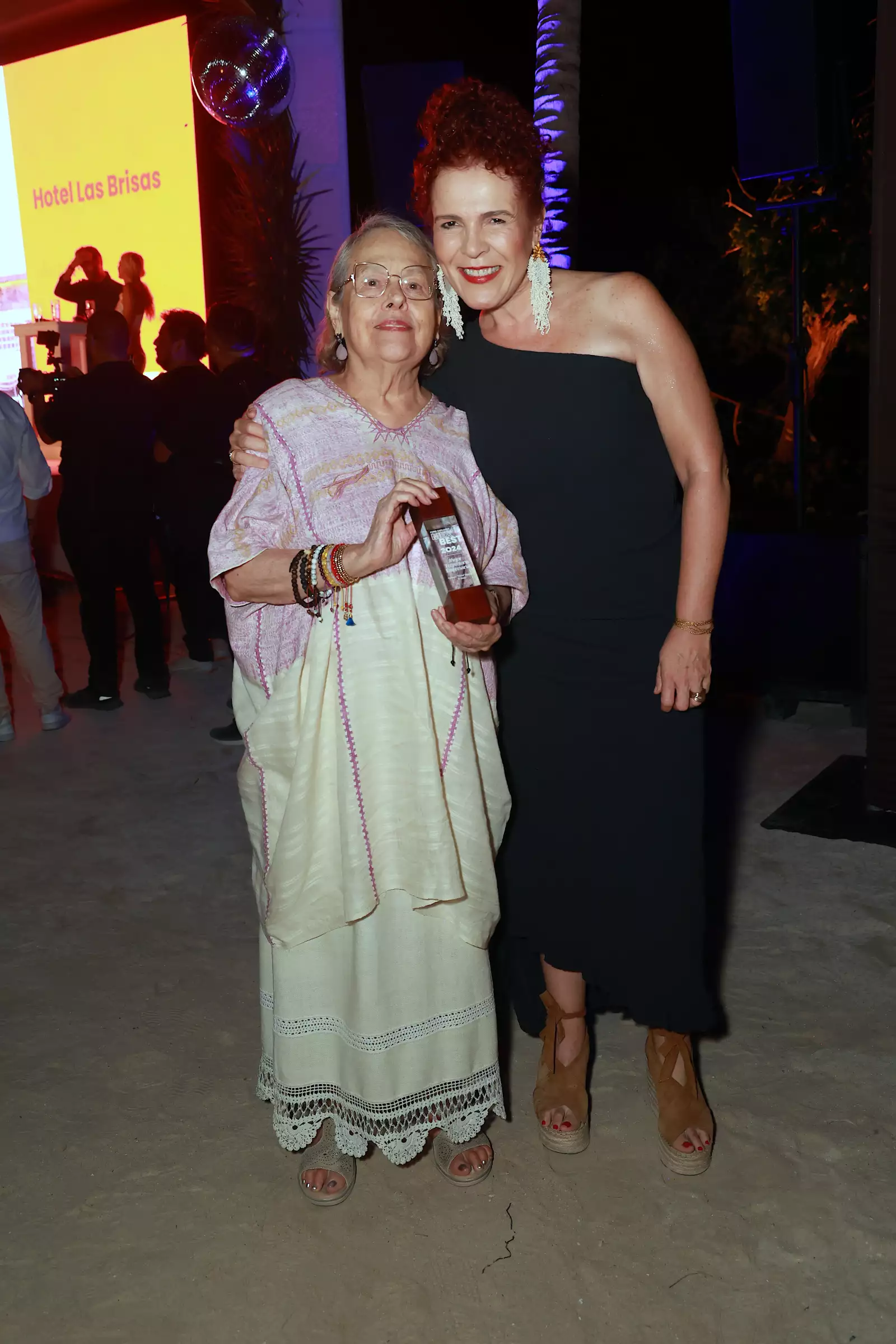 Titita y chef María Teresa Martínez Degollado