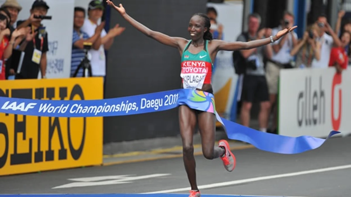 Kenia Mundiales de Atletismo Kiplagat