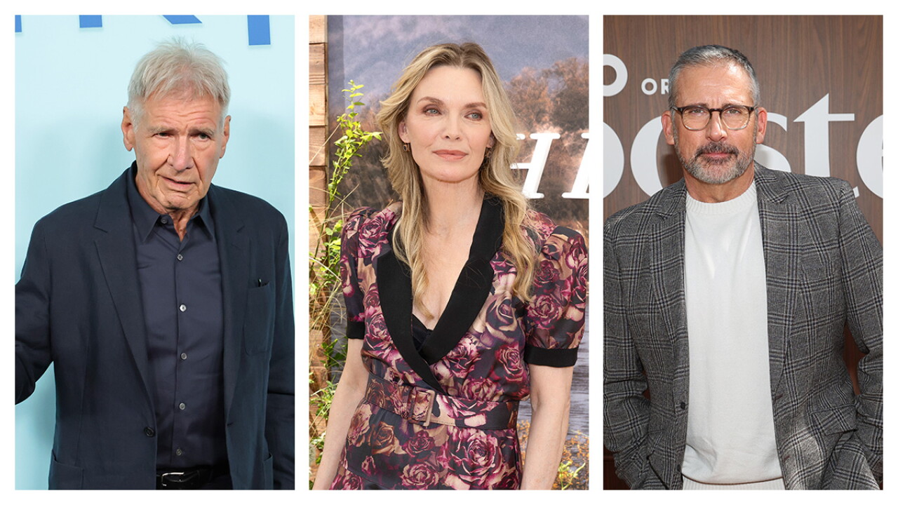 Harrison Ford, Steve Carell y Michelle Pfeiffer: las estrellas que podrían conseguir, por fin, su primer Emmy