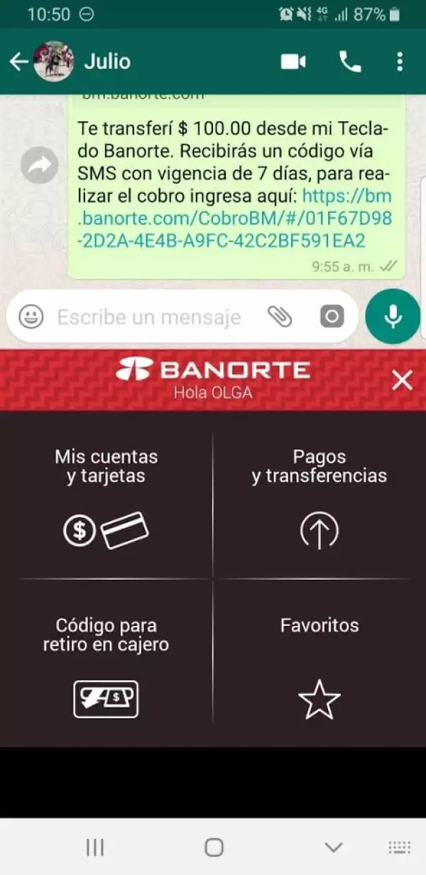 Banorte app