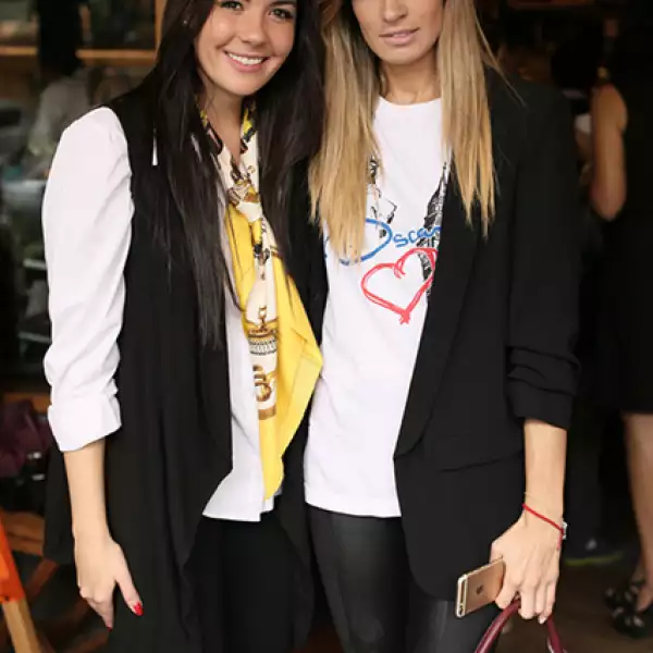 Eugenia de la Vega y Andrea Wade