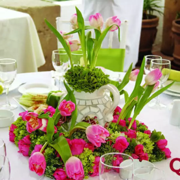 Aspectos. Arreglo floral