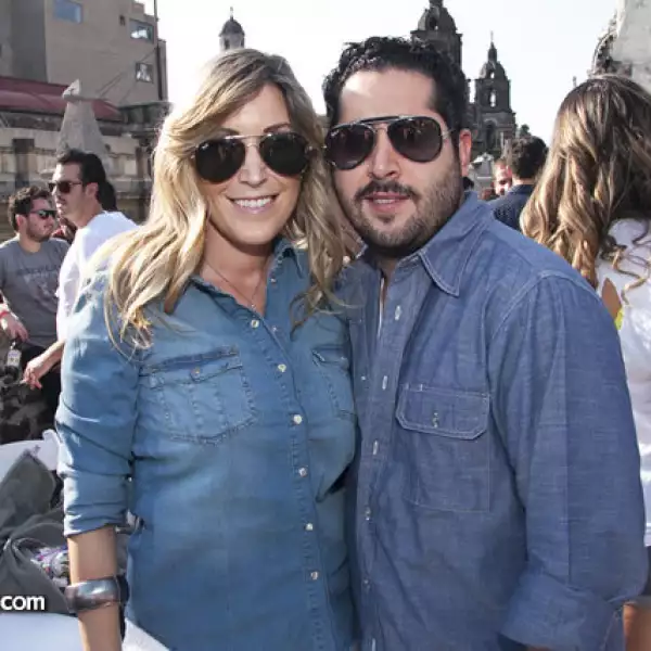 Paola Magallanes y Juan Kuri