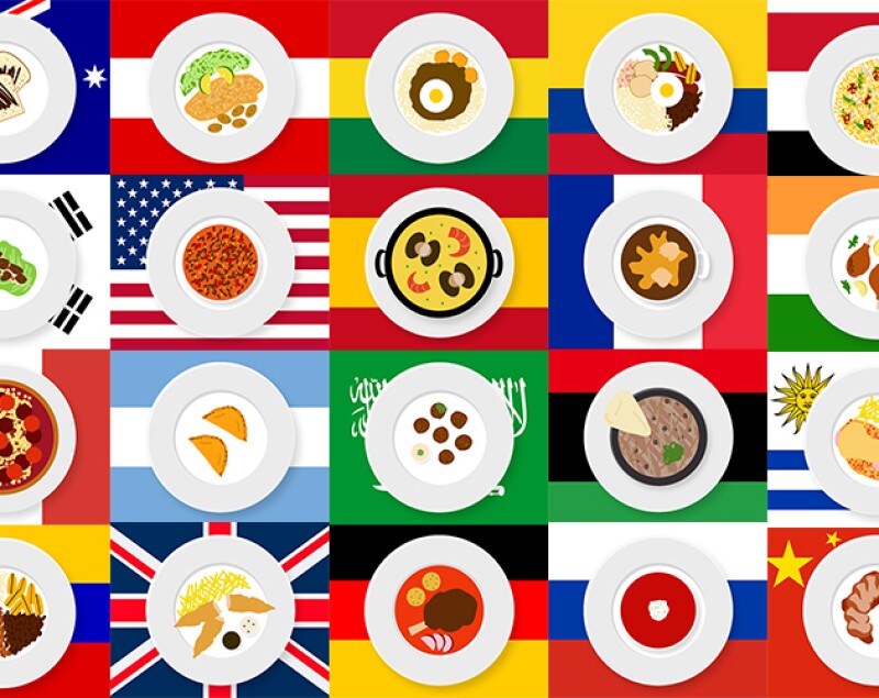 Resultado de imagen para comidas famosas del mundo