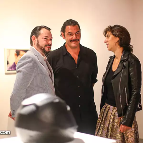 Armando Salinas, Alex Hank y Ana Sokoloff
