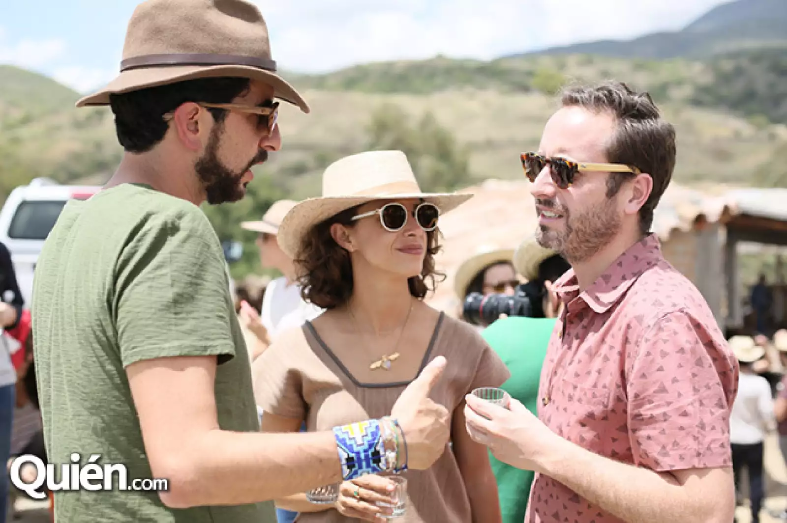 Alonso Rivera, Andrea Bardasano y Pepe Bezaury