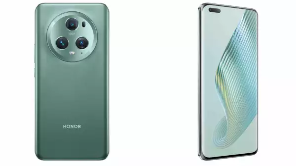 Frente y cámara del Honor Magic 5 Pro