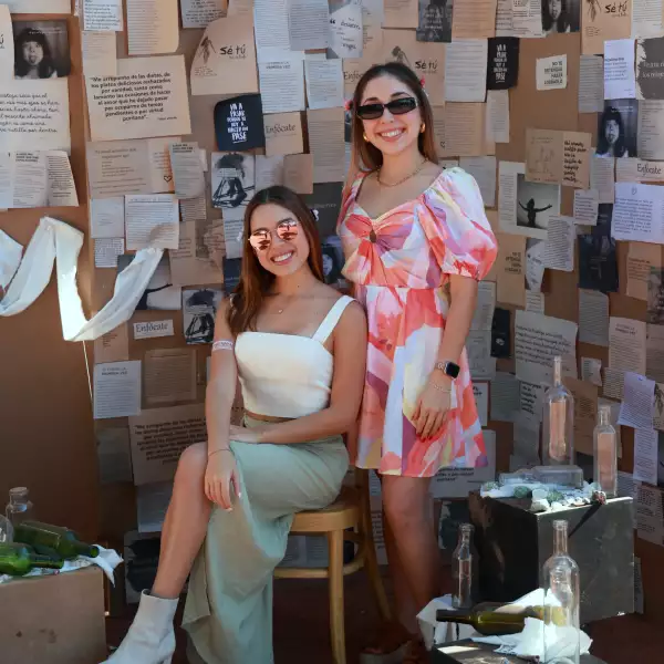 Oriana Nucete y Vianny Velásquez