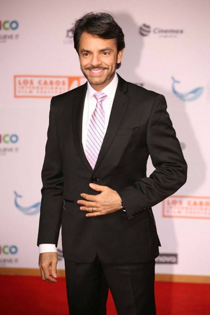 Eugenio Derbez, muy elegante, visitó esta gran fiesta del cine.