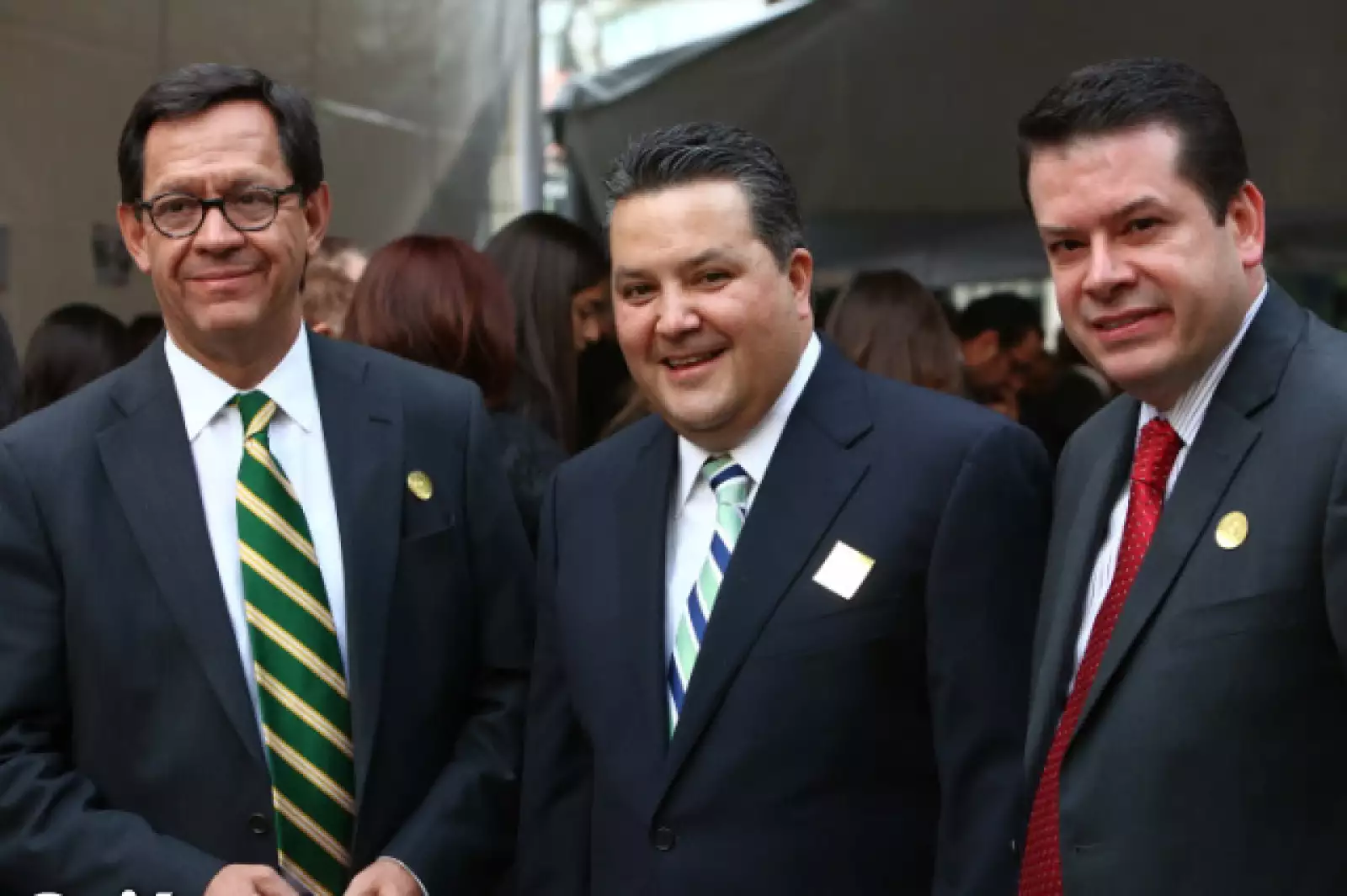 Roberto Campa, Jorge Márquez y Sergio Rocha.