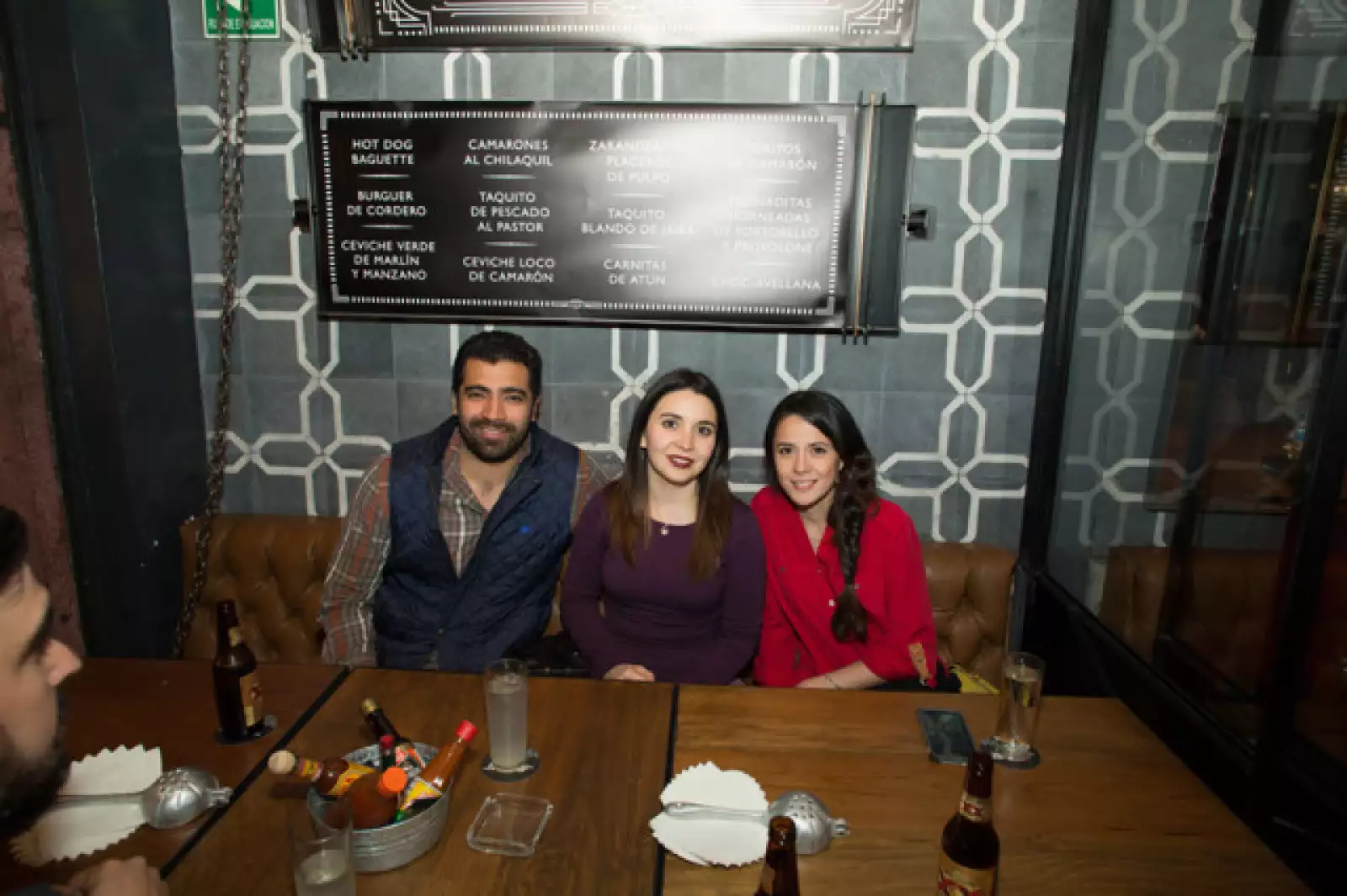 Jesus Ortiz, Tania Ramírez y Rosy González