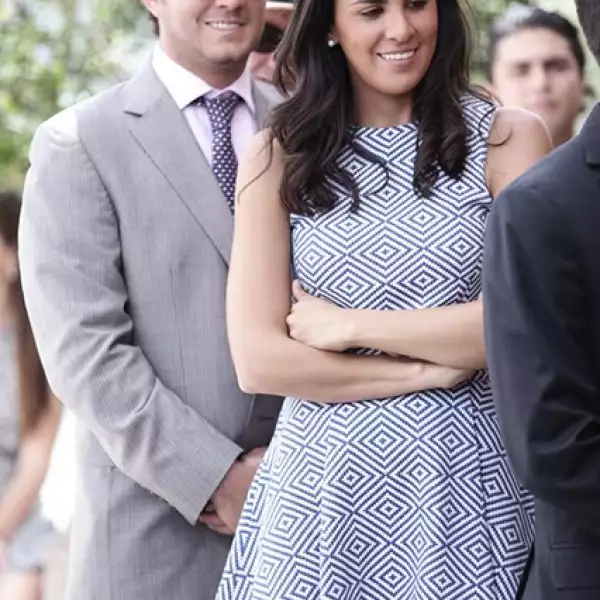 Diego Velasco y Daniela Cortina