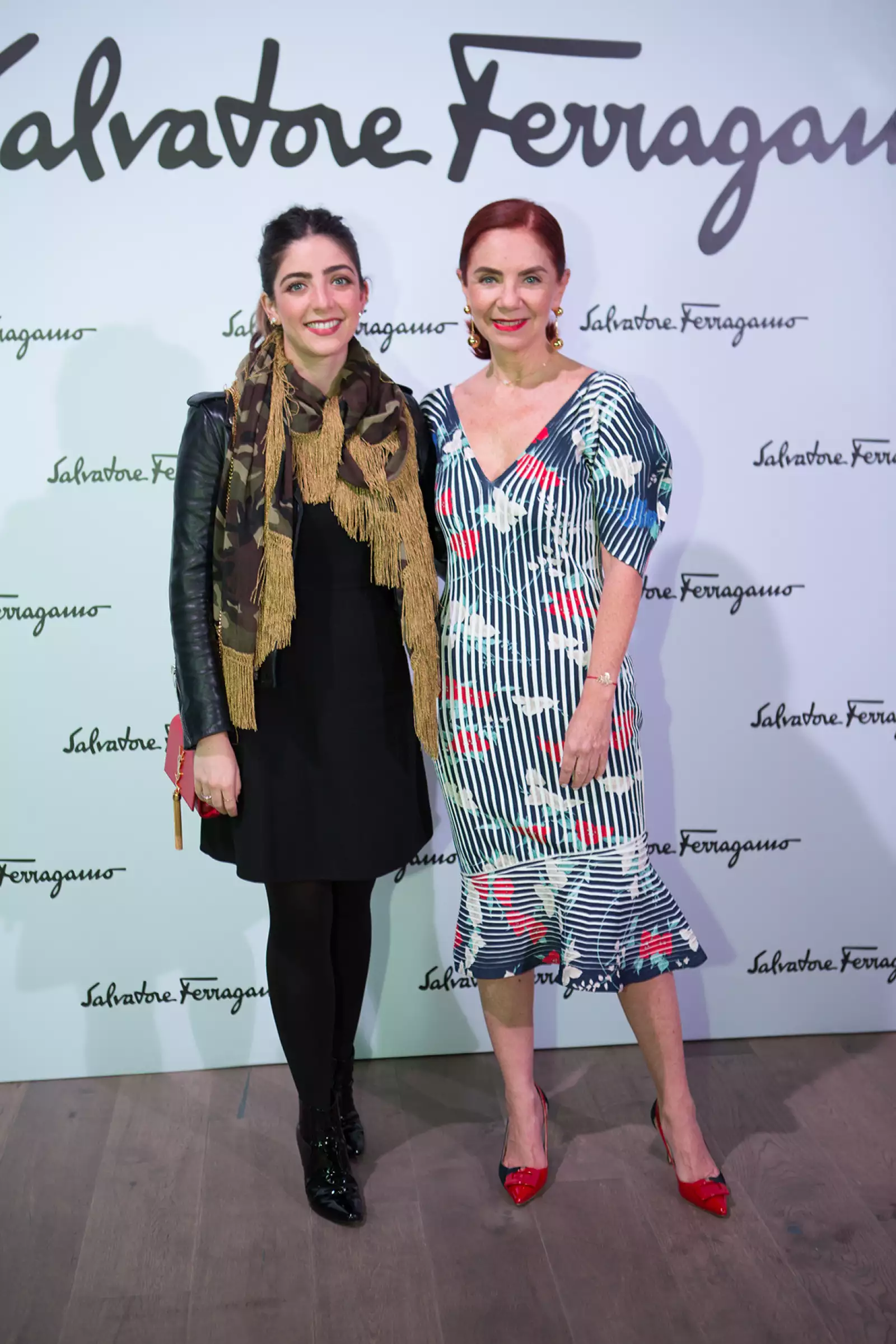 Presentación de la nueva colección de zapatos Ferragamo
