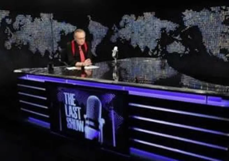 El entrevistador dio anoche la bienvenida al último Larry King Live. (Foto: Reuters)