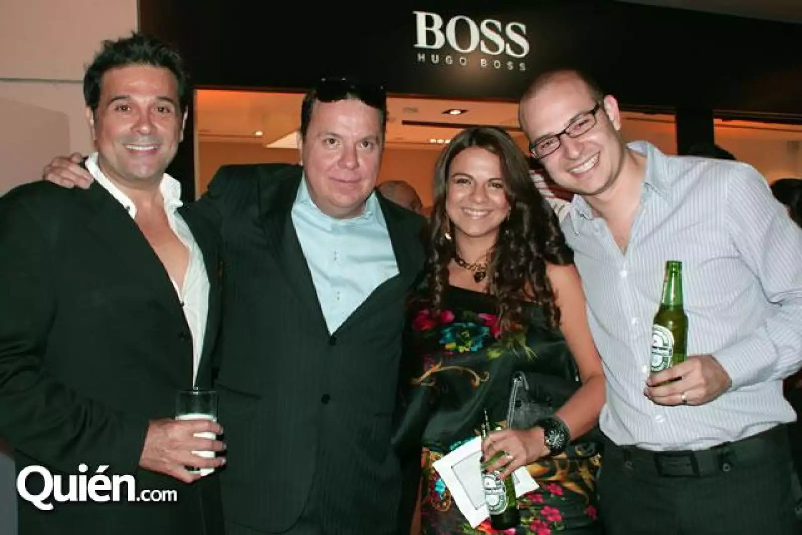 Alberto Benitta,Mr.F,Carolina de Berman y Alejandro Berman