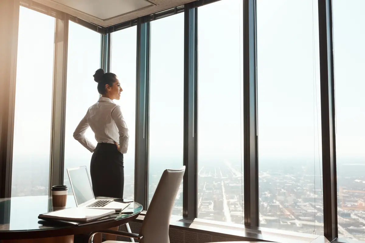At the top of the business world