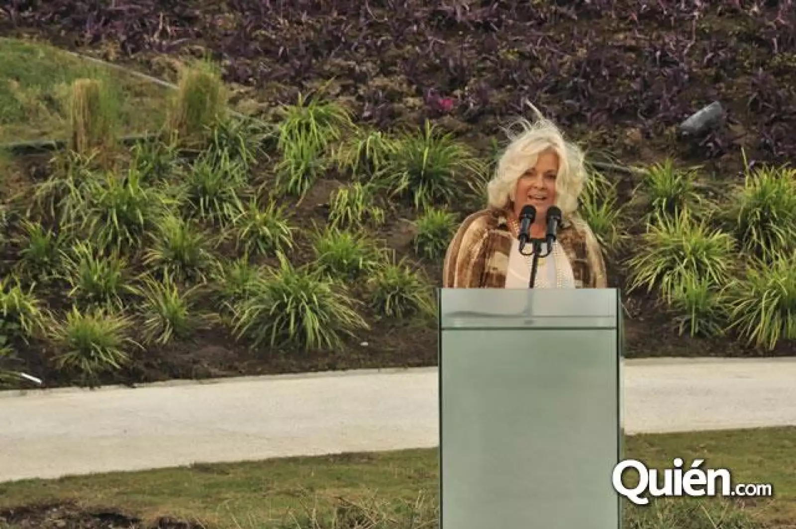 Inauguración del Paseo de la Mujer