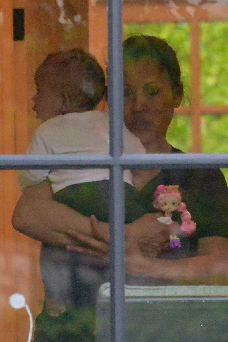 Esta es la primera vez que Saint es captado sin sus padres o algún familiar.