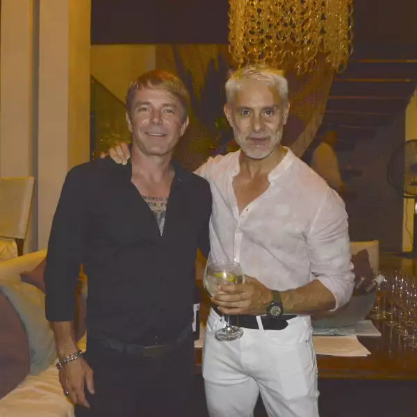 Alfredo Ahnert y Paulino Valdés