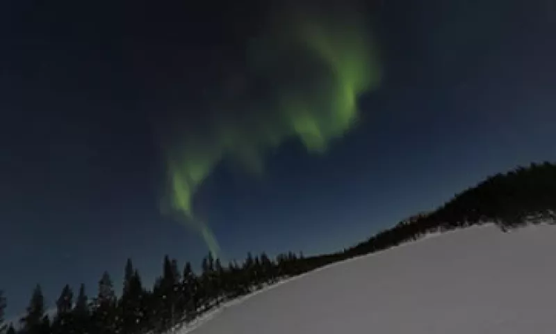 La aurora boreal solo es posible verla en ciertas latitudes y época del año. (Foto: tomada de Google Maps)