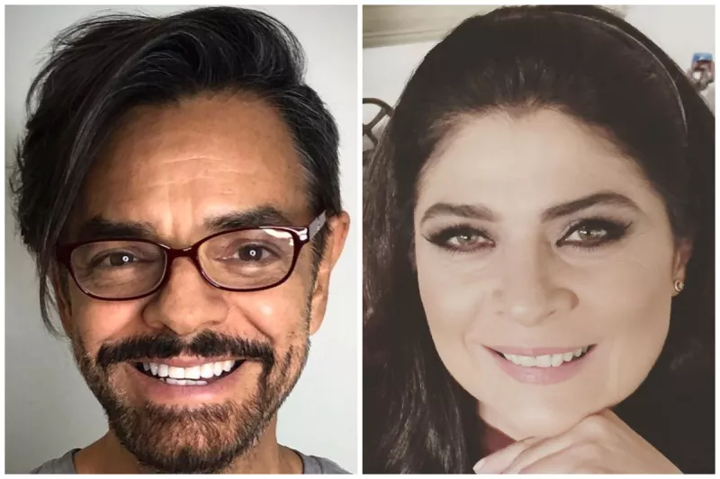 Eugenio Derbez y Victoria Ruffo