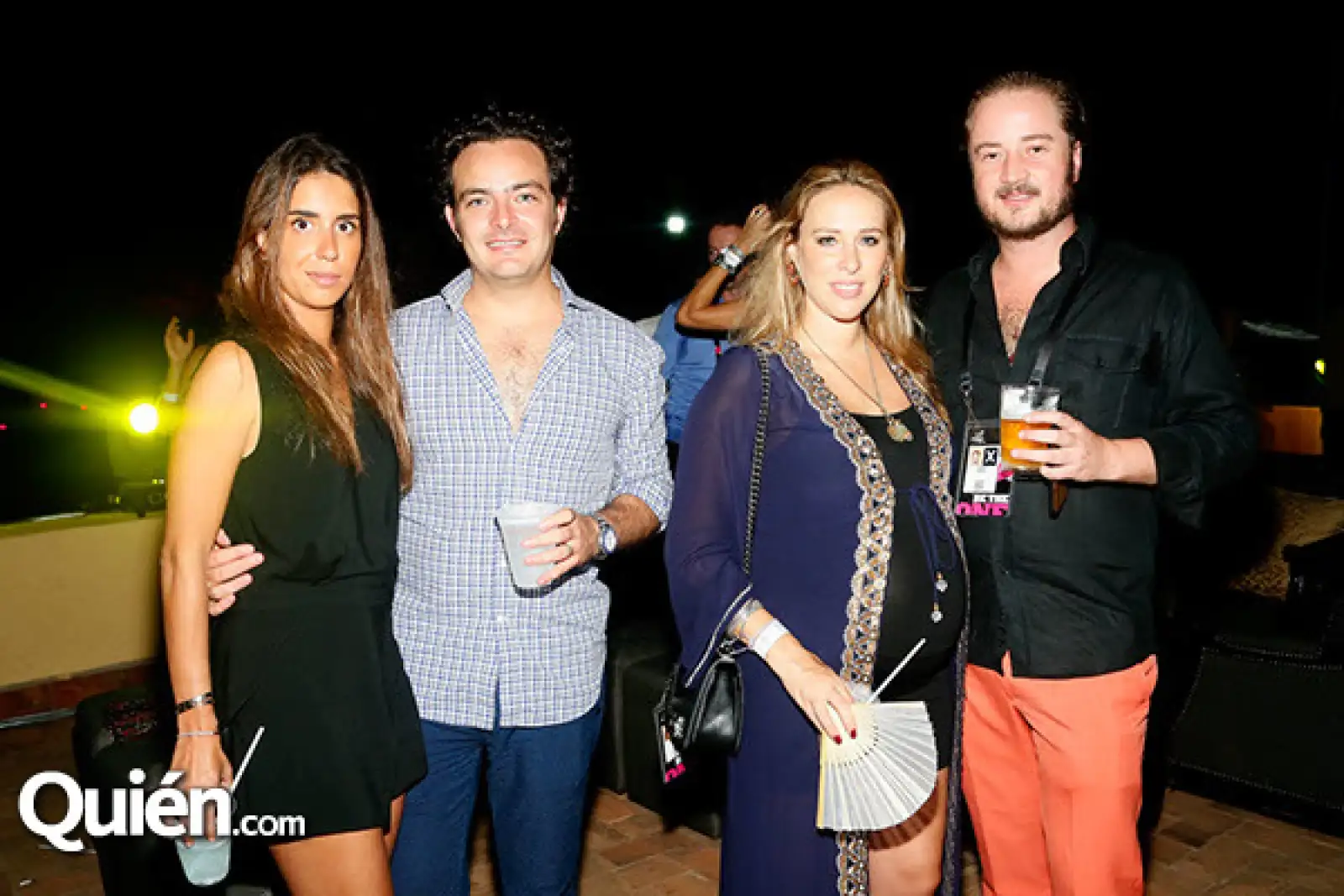 Carla Braun, Pepe Cuaik, Daniela Sánchez Navarro y Alexis Braun