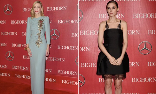 Las protagonistas de la película Carol.