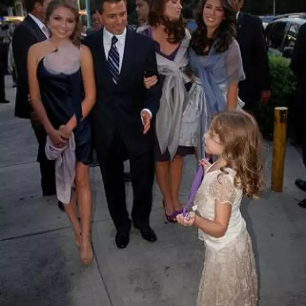 Sofía Castro,Enrique Peña Nieto,Angélica Rivera,Paulina Peña y Regina Castro