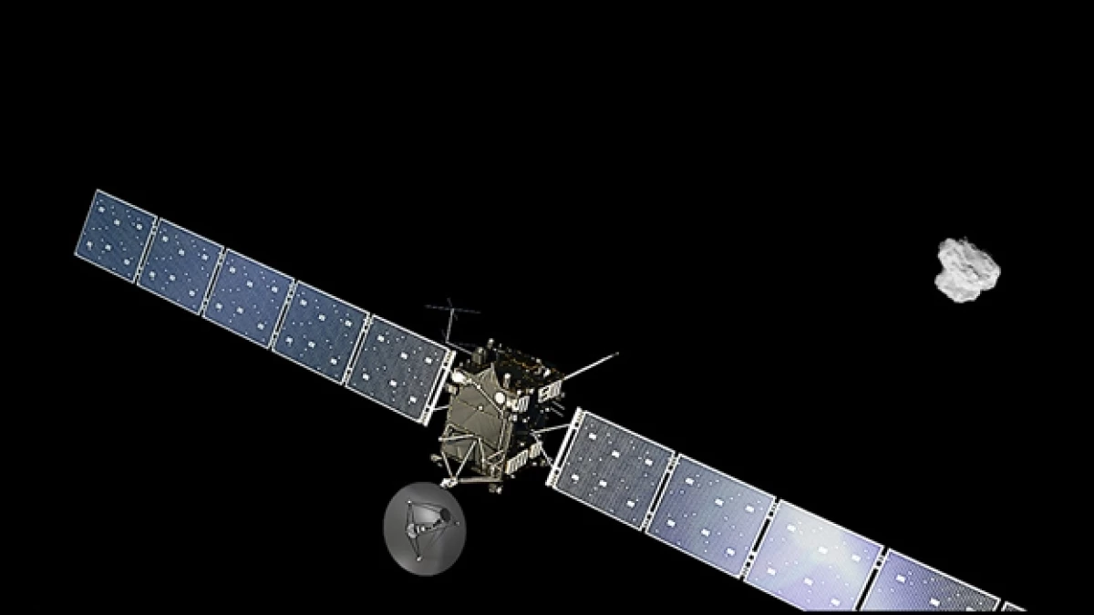 Así es como la nave ?Rosetta? se aproxima a un cometa, para el encuentro histórico el miércoles