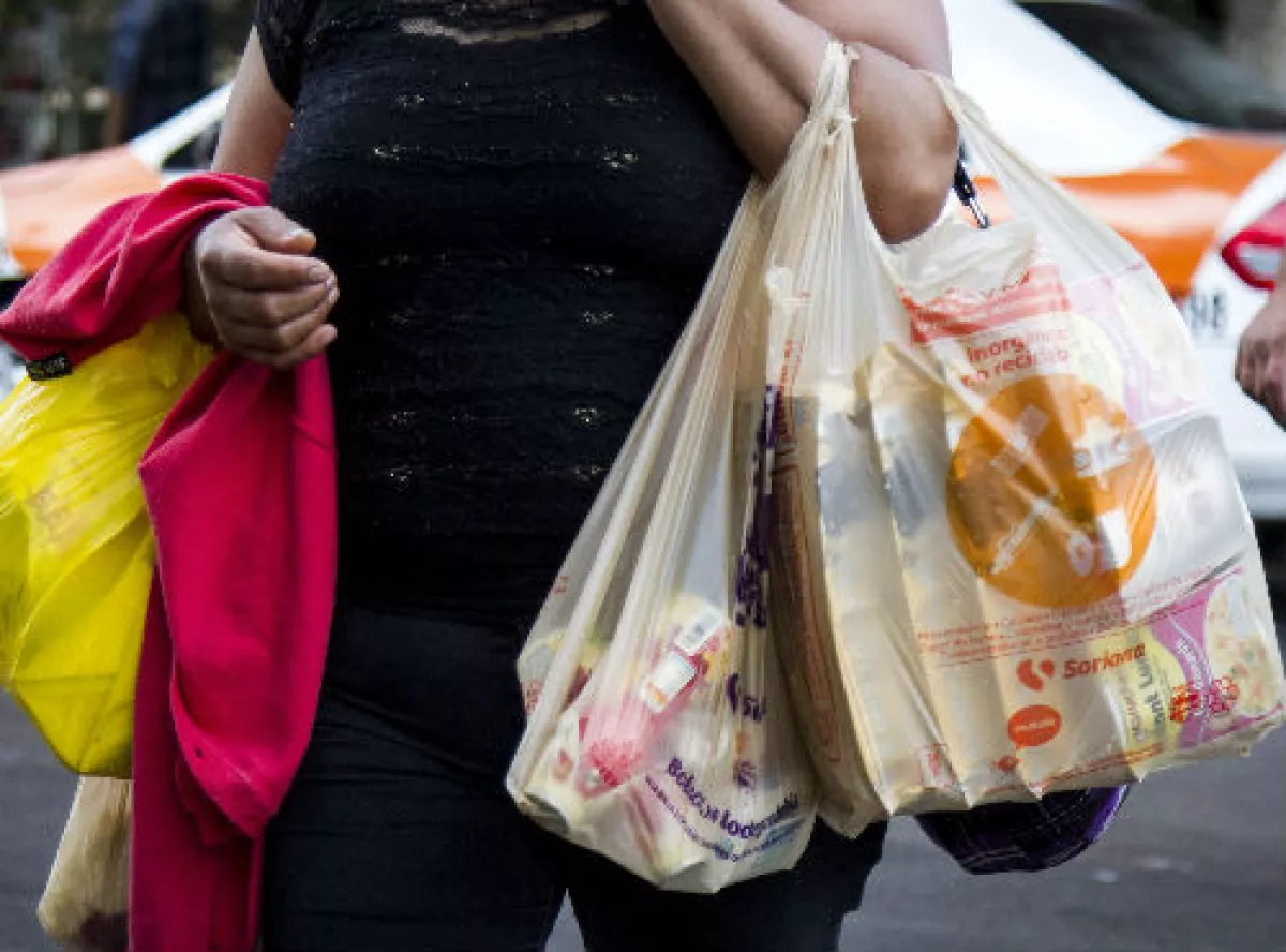 uso de bolsas de pl�stico