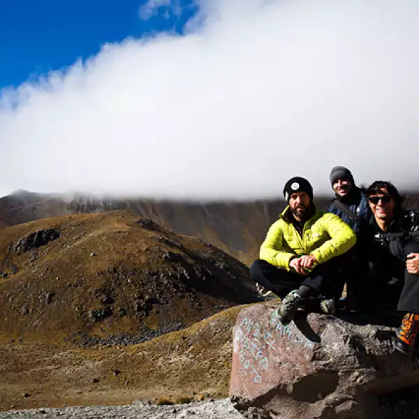 Alejandro Lukini,Germán Anaya y Miguel Álvarez