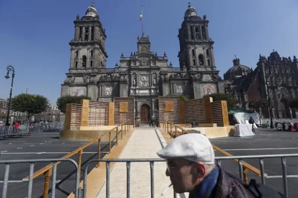 La Ciudad de México ya está más que preparada para la llegada del Papa Francisco.