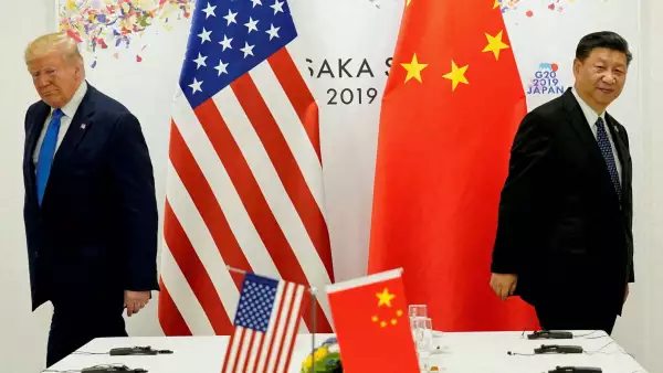 presidentes de Estados Unidos y de China