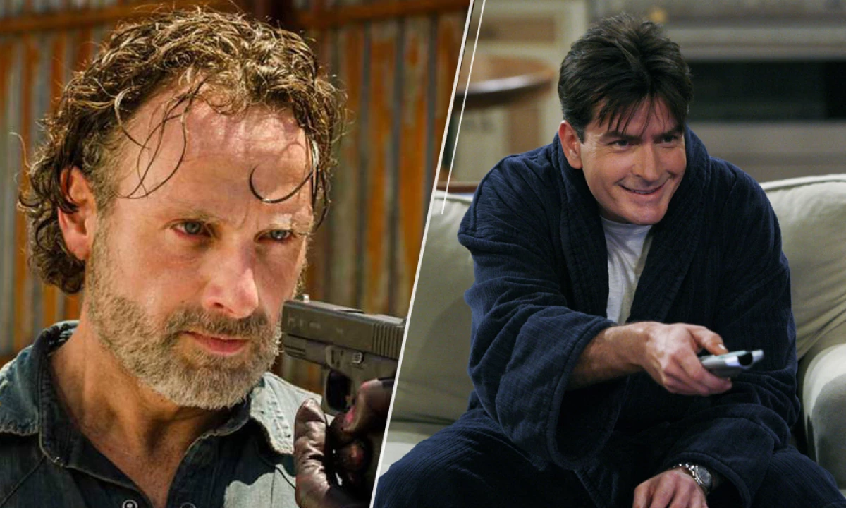 The Walking Dead y Two and a Half Men