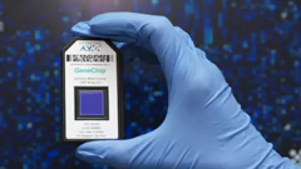 Uno de los actuales proveedores de este tipo de tecnología es Affymetrix (de plástico desechable), con capacidad para leer hasta 1.8 millones de variaciones por persona en un centímetro cuadrado. (Foto: Especial)