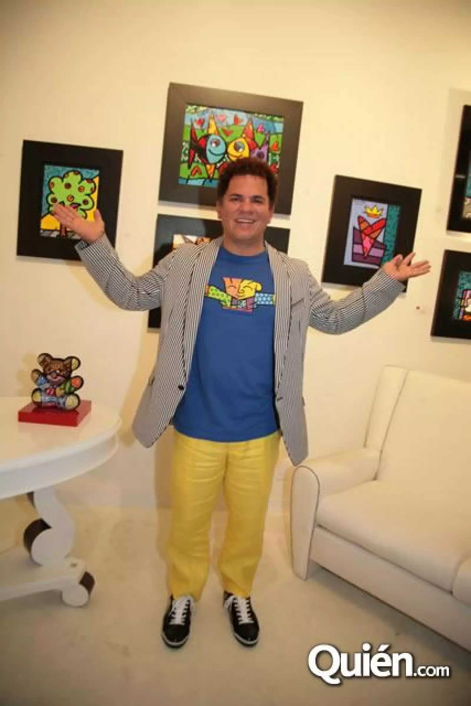 Inaguración exposicion Romero Britto