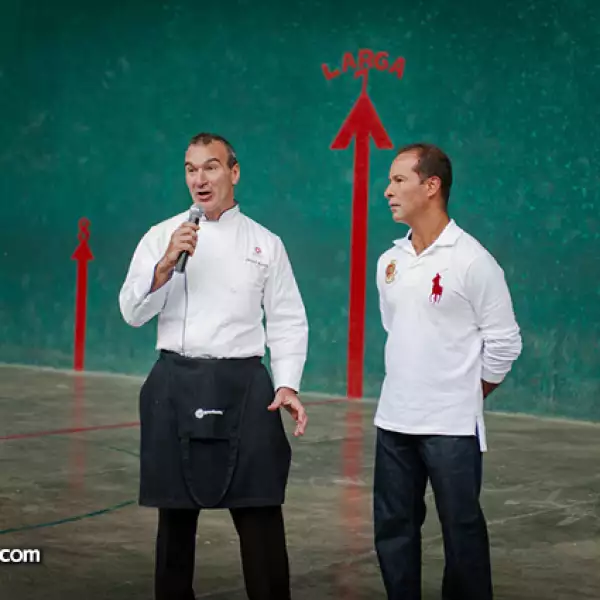 Chef Pablo San Román y Daniel Inclán