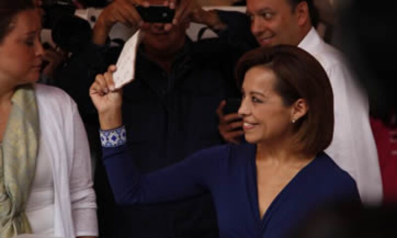 Josefina Vázquez Mota milita desde 1980 en el Partido Acción Nacional. (Foto: Jean Paul Bergarault)