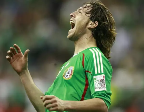 Portó la camiseta de la Selección Méxicana.