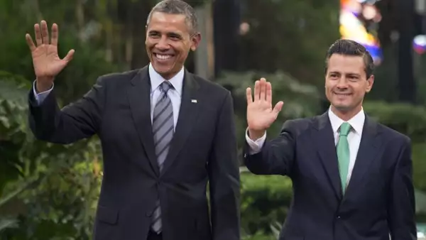 El presidente de Estados Unidos incluyó a nuestro país en sus predicciones para Brasil 2014. Dijo que de jugar una eliminatoria habría que ir pensando la apuesta con el presidente de México.