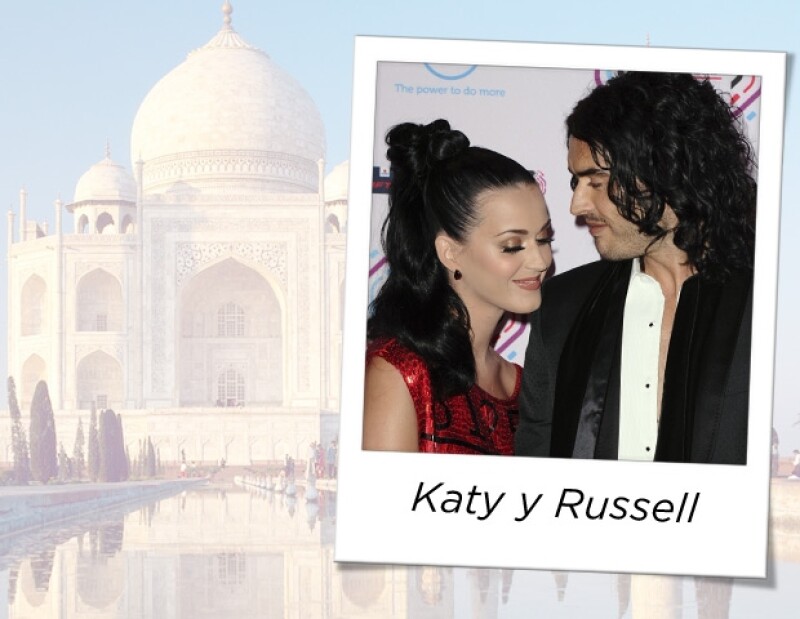 Katy y Russell se casaron en la India, el mismo lugar donde el comediante le pidió matrimonio a la cantante.