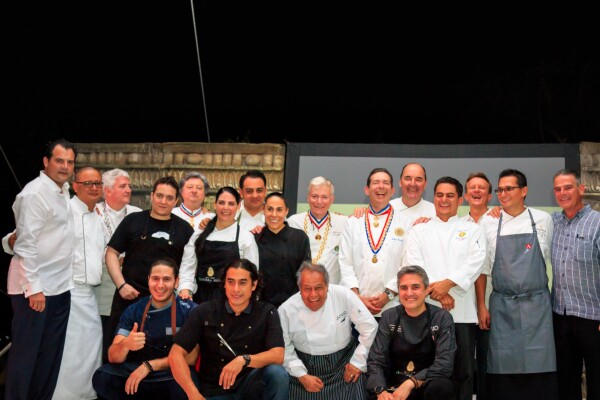 Maestros Cocineros de Francia con los chefs mexicanos invitados