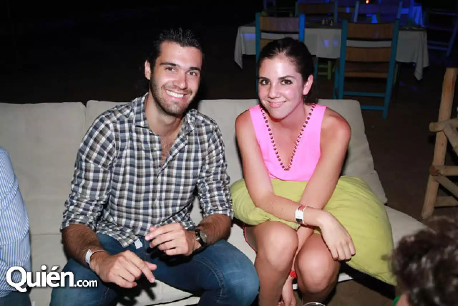 Héctor Cruz y Nicole Gresati