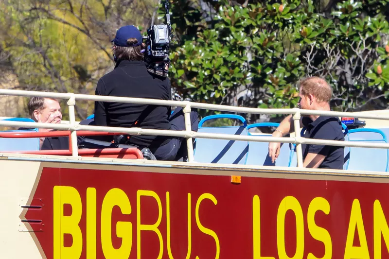 EXC Prince Harry, James Corden