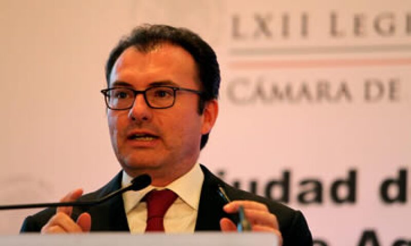Luis Videgaray también está citado para ir a San Lázaro el 10 de septiembre. (Foto: Notimex)