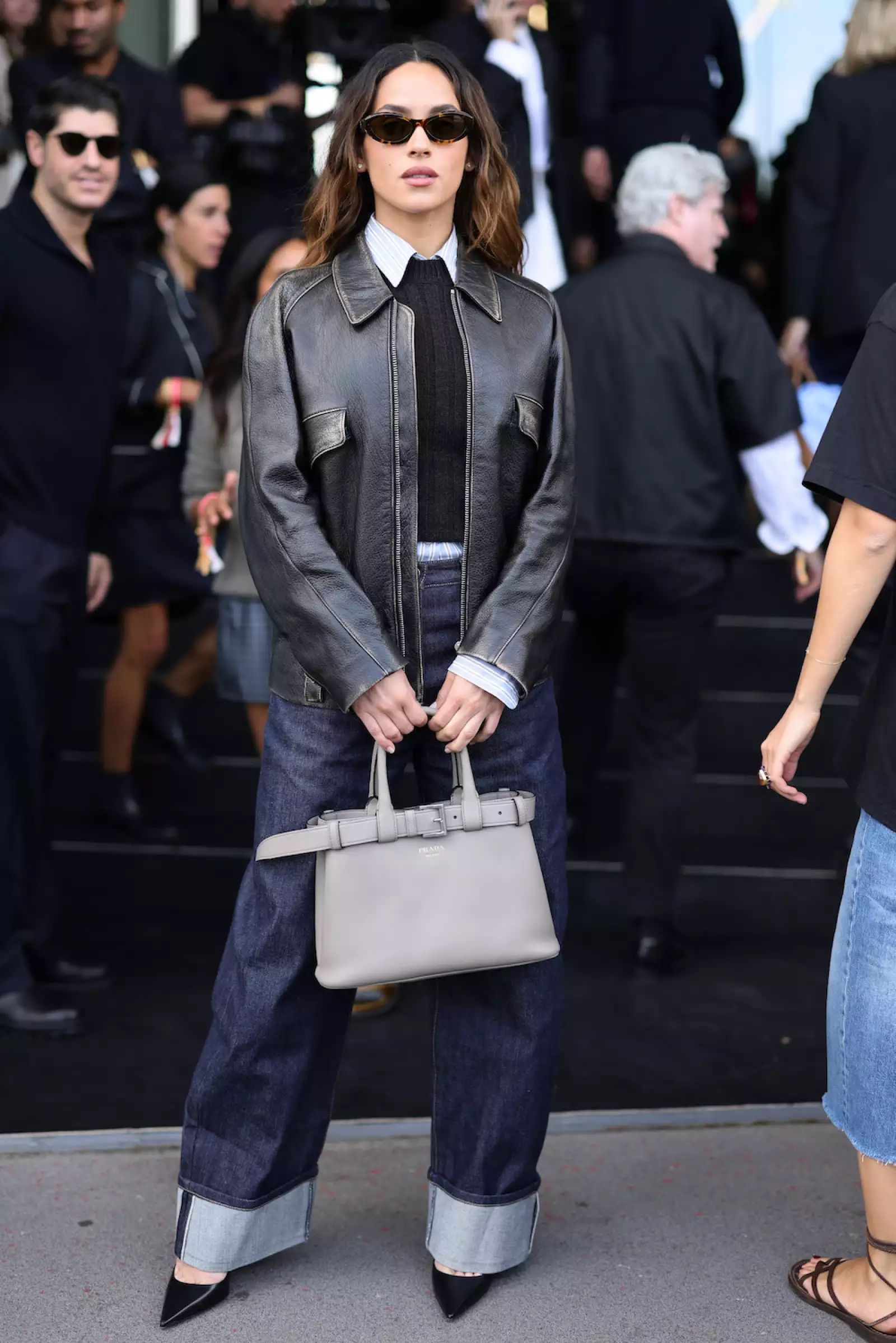 Prada - Arrivals - Milan Fashion Week - Womenswear Spring/Summer 2025