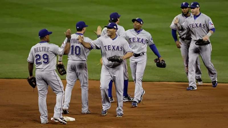 Rangers de Texas Serie Mundial