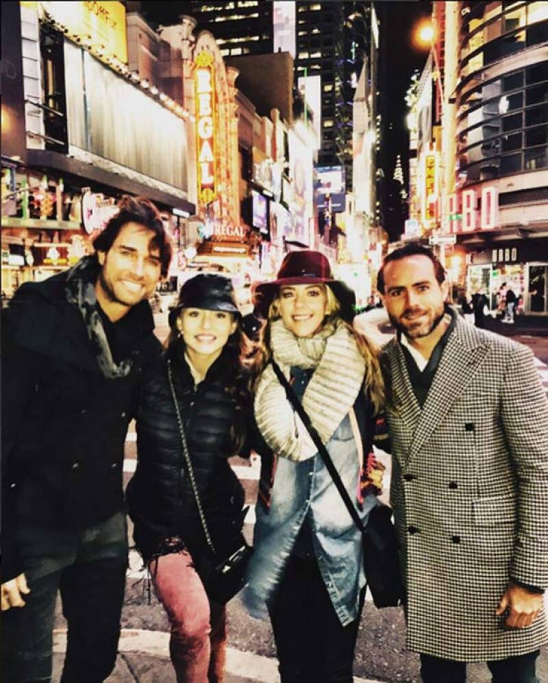 Desde hace unos días, la pareja arribó a Nueva York.